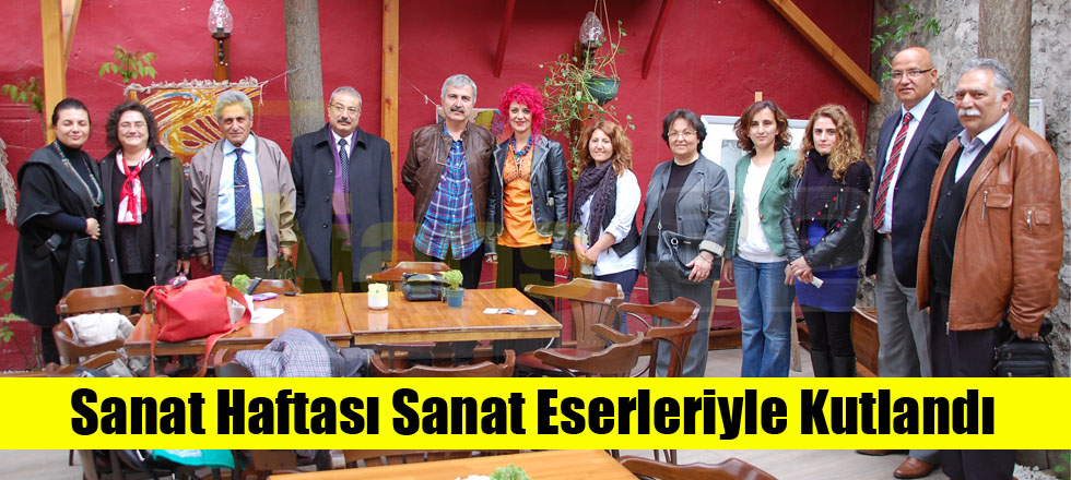 Sanat Haftası Sanat Eserleriyle Kutlandı