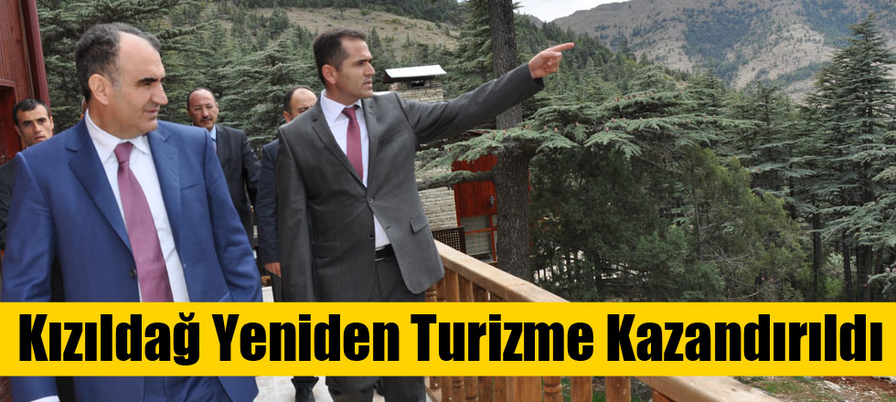 Kızıldağ Yeniden Turizme Kazandırıldı