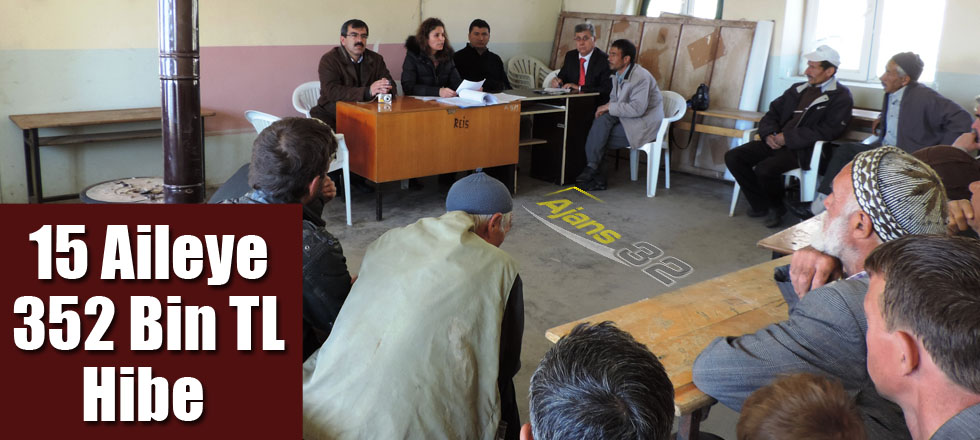 15 Aileye 352 Bin TL Hibe