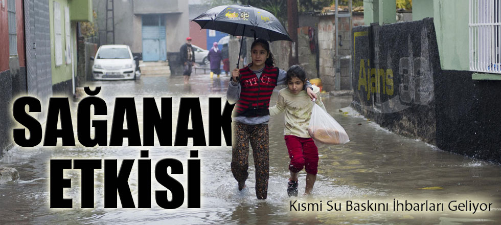 Isparta’da Sağanak Etkisi