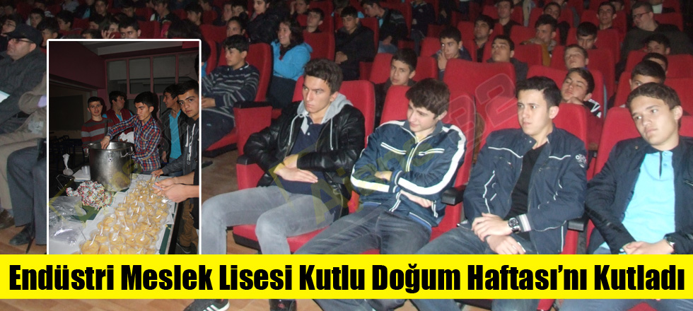 Isparta Endüstri Meslek Lisesi, Kutlu Doğum Haftası’nı Kutladı