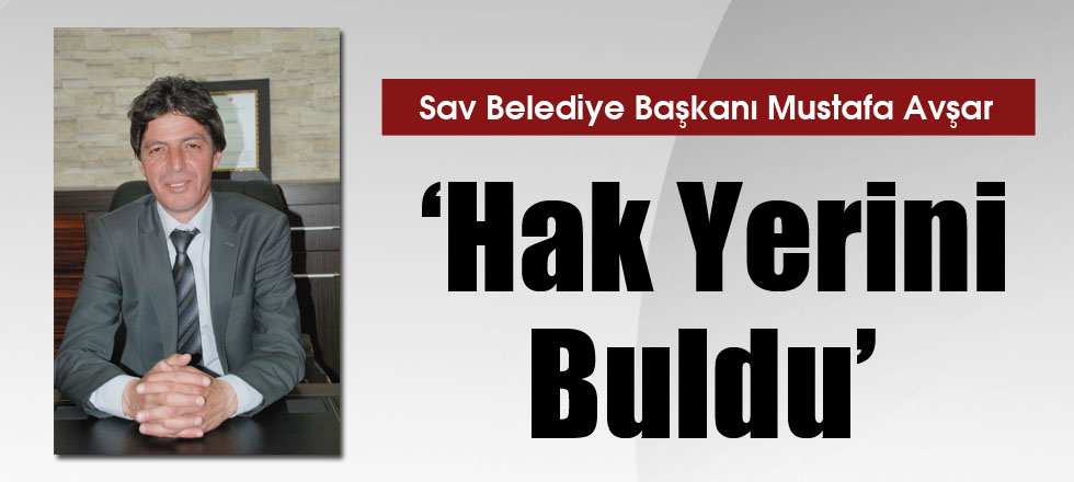 ‘Hak Yerini Buldu’