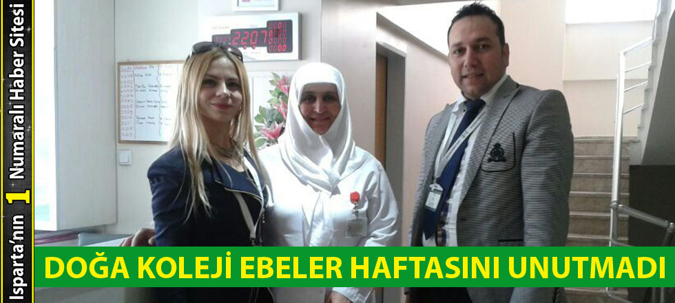 Doğa Koleji Ebeler Haftasını Unutmadı