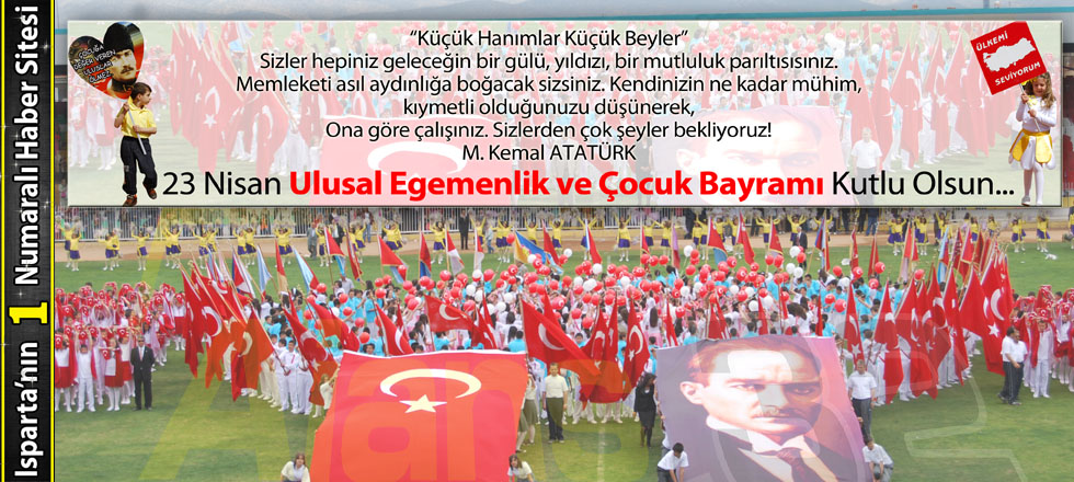 Bugün 23 Nisan...