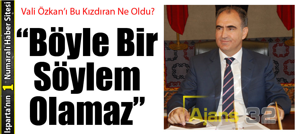 Böyle Bir Söylem Olamaz