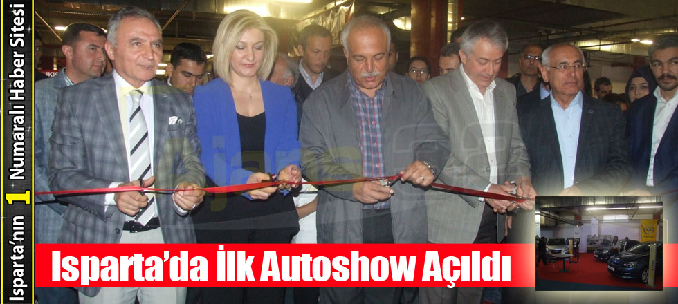 Isparta’da İlk Autoshow Açıldı