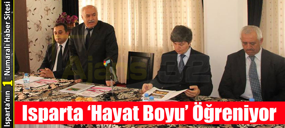 Isparta ‘Hayat Boyu’ Öğreniyor