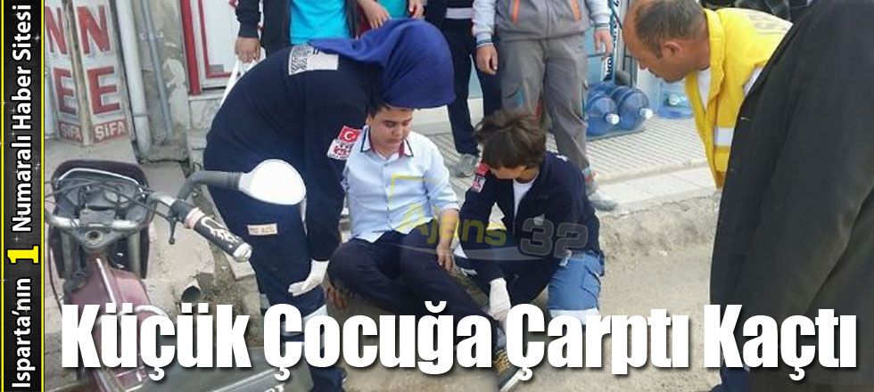 Küçük Çocuğa Çarptı Kaçtı