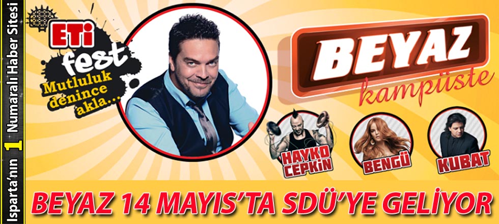 Beyaz, Hayko Cepkin, Bengü ve Kubat   SDÜ'ye Geliyor