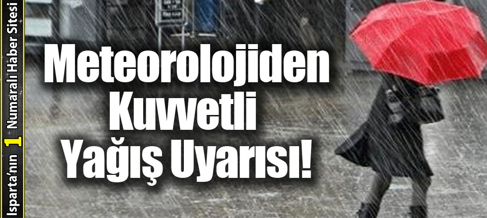 Dikkat Sağnak Yağmur Kapıda