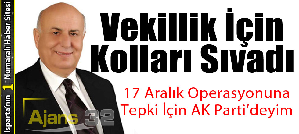 Vekillik İçin Kolları Sıvadı