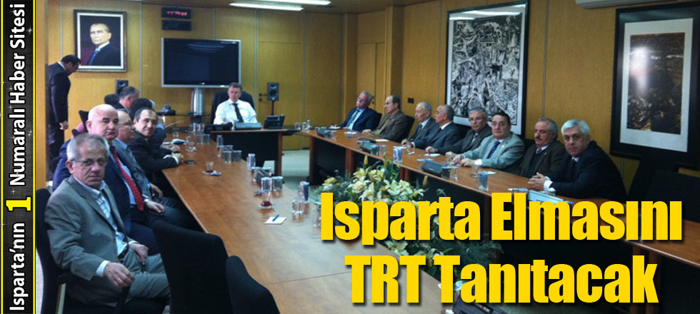 Isparta Elmasını TRT Tanıtacak