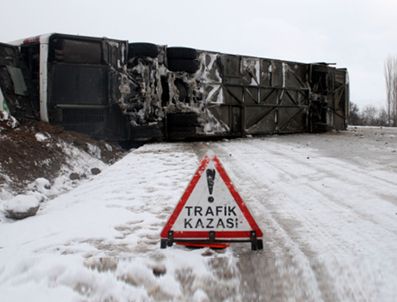 Trafik Kazası 18 Kişi Yaralı