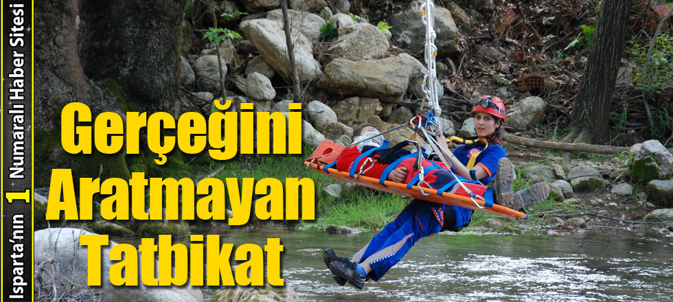 Gerçeğini Aratmayan Tatbikat