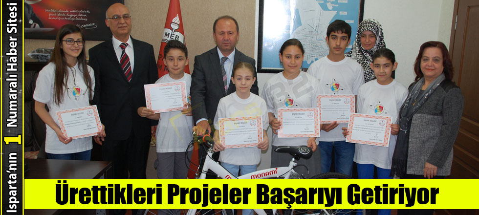Ürettikleri Projeler Başarıyı Getiriyor