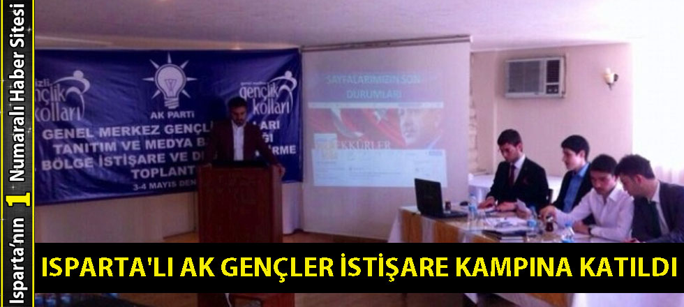 Isparta'lı Ak Gençler İstişare Kampına Katıldı