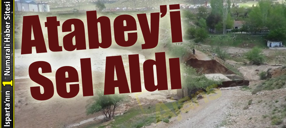 Atabey'i Sel Aldı