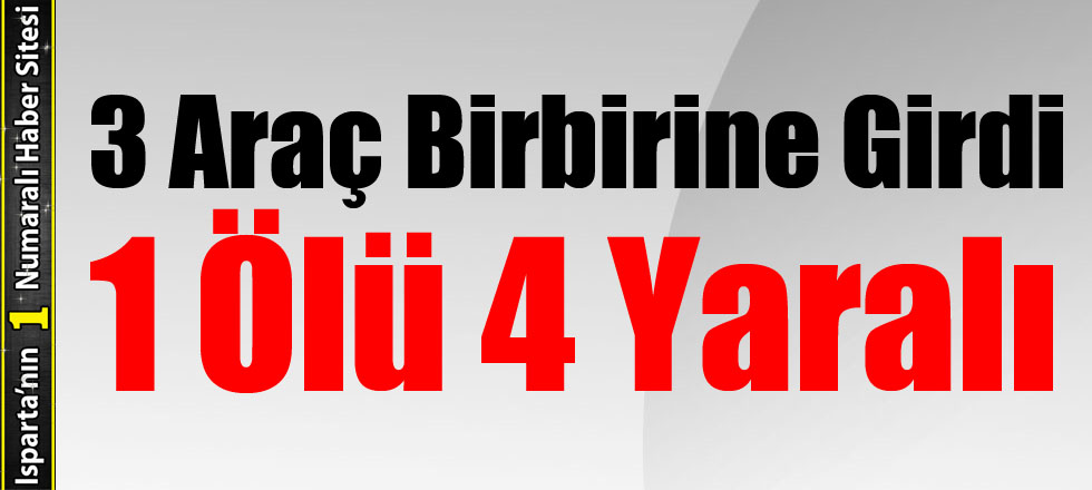 3 Araç Birbirine Girdi