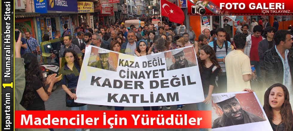 Madenciler İçin Yürüdüler