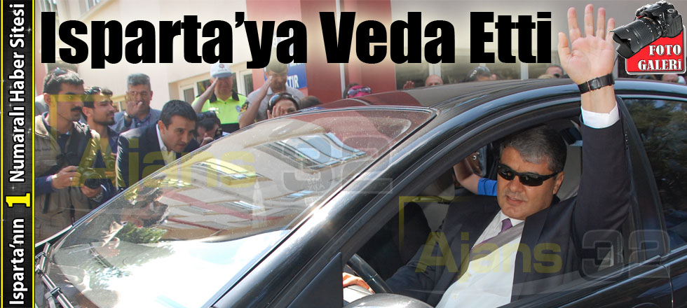 Emniyet Müdürü Or, Isparta'ya Veda Etti