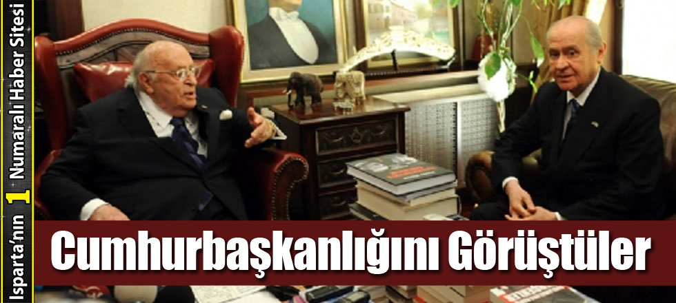 Cumhurbaşkanlığını Görüştüler