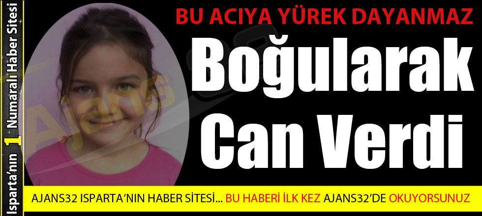 Bu Acıya Yürek Dayanmaz.. Boğularak Can Verdi!