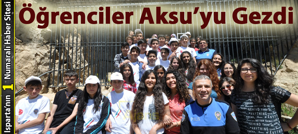 Öğrenciler Aksu’yu Gezdi