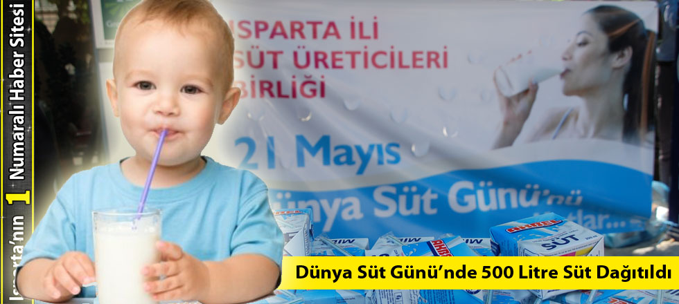 Dünya Süt Günü’nde 500 Litre Süt Dağıtıldı