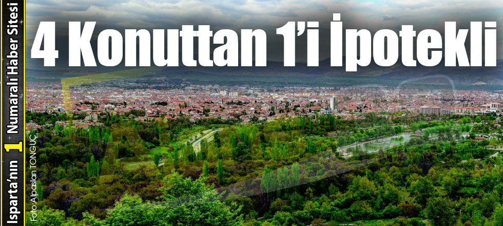 4 Konuttan 1’i İpotekli