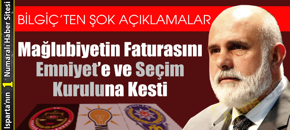 Başarısızlığın Faturasını Emniyet'e ve Seçim Kurulu'na Kesti