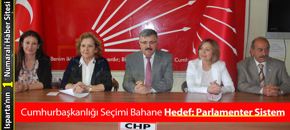 Cumhurbaşkanlığı Seçimi Bahane Hedef: Parlamenter Sistem