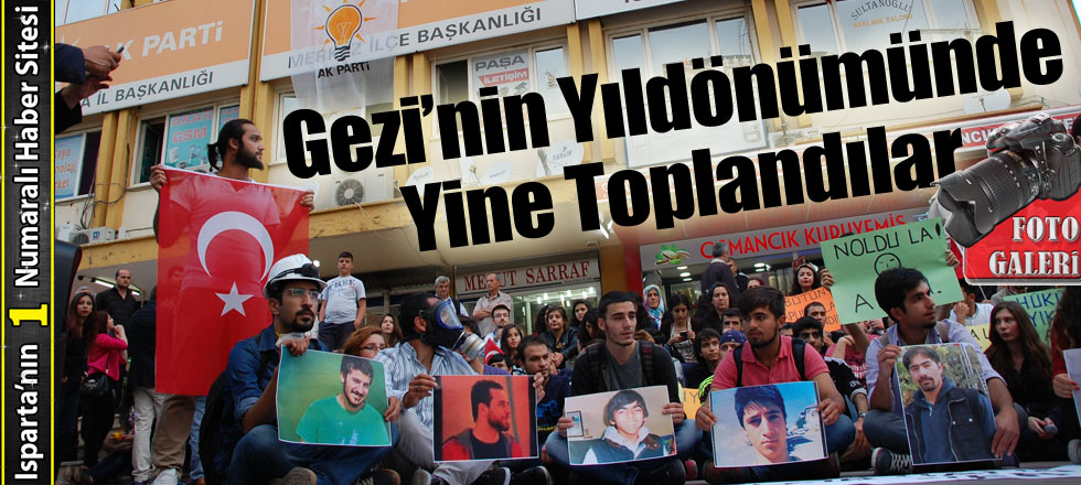 Gezi'nin Yıldönümünde Yine Toplandılar