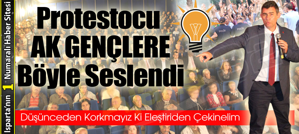 Protestocu AK Gençlere Böyle Seslendi