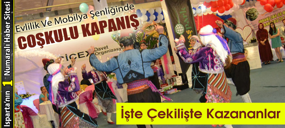 Evlilik Ve Mobilya Şenliğinde Coşkulu Kapanış