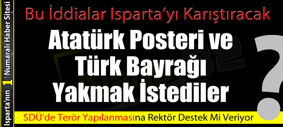 Gölcük'te Türk Bayrağı Mı Yakmak İstediler?