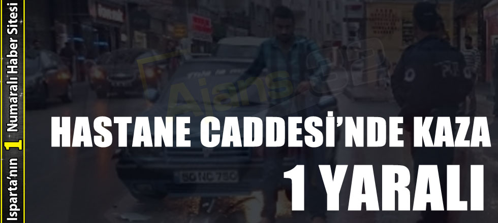Hastane Caddesi'nde Kaza