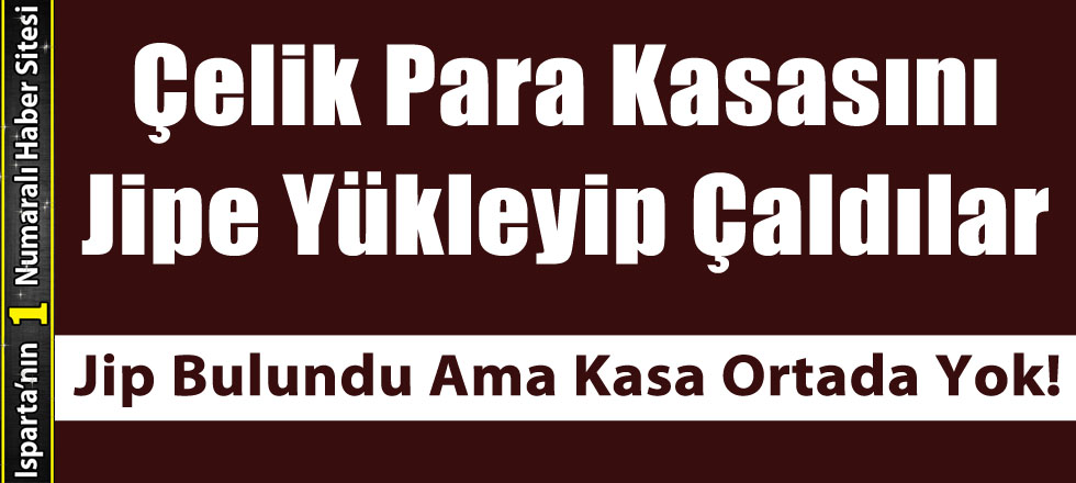 Evden Para Kasasını Garajdan Jipi Çaldılar