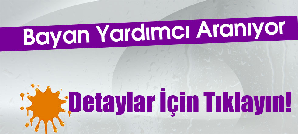 Çocuklarla İlgilenecek Bayan Yardımcı Aranıyor