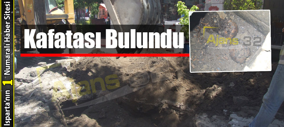 Mahallenin Göbeğinde Kafatası Bulundu