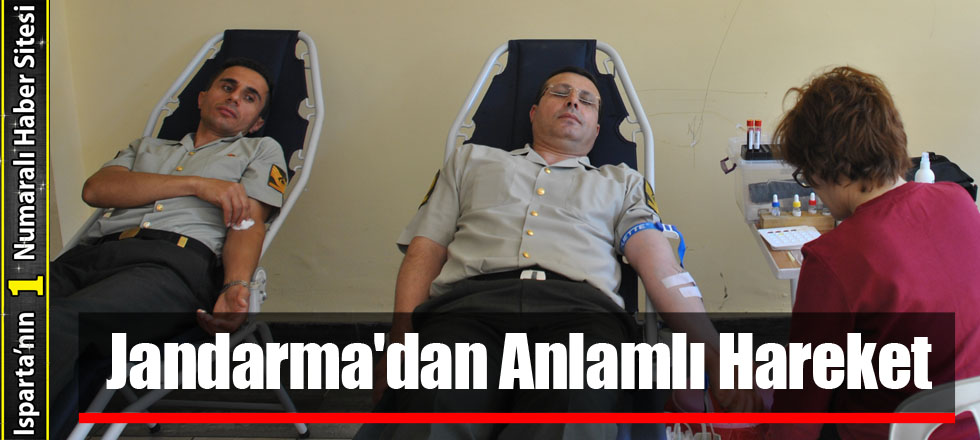 Jandarma'dan Anlamlı Hareket