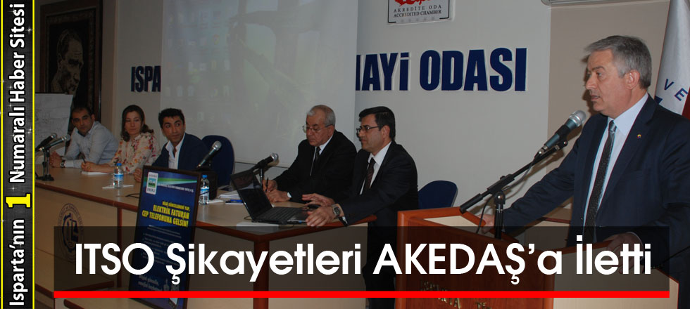 ITSO Şikayetleri AKEDAŞ’a İletti