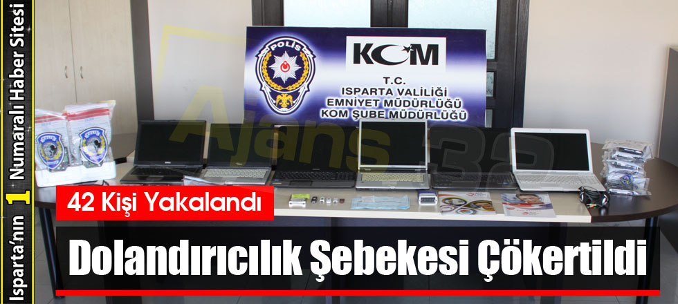 Dolandırıcılık Şebekesi Çökertildi