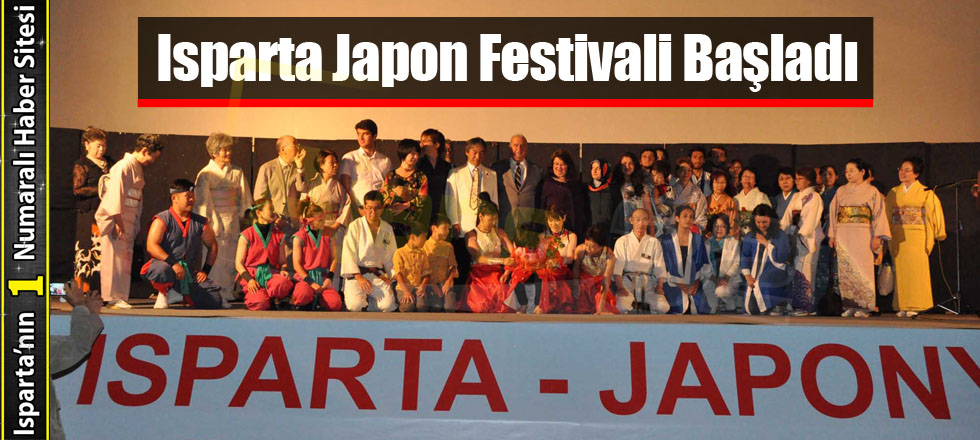 Isparta Japon Festivali Başladı