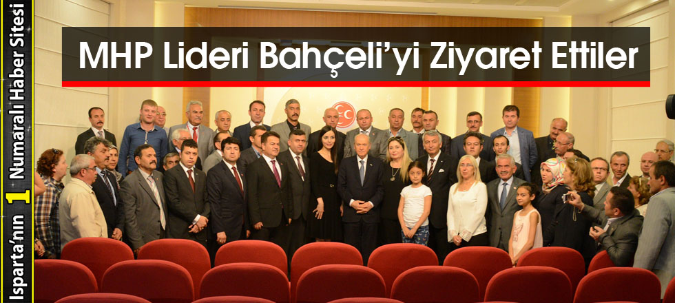 MHP Lideri Bahçeli’yi Ziyaret Ettiler