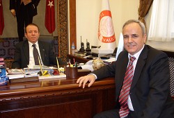 İhlas Pazarlamadan Valiye Ziyaret