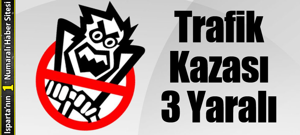 Trafik Kazası 3 Yaralı