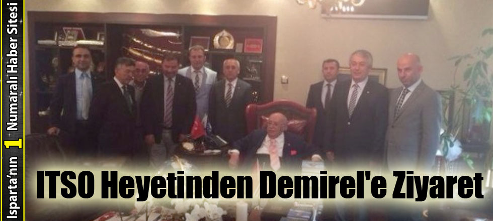 ITSO Heyetinden Demirel'e Ziyaret