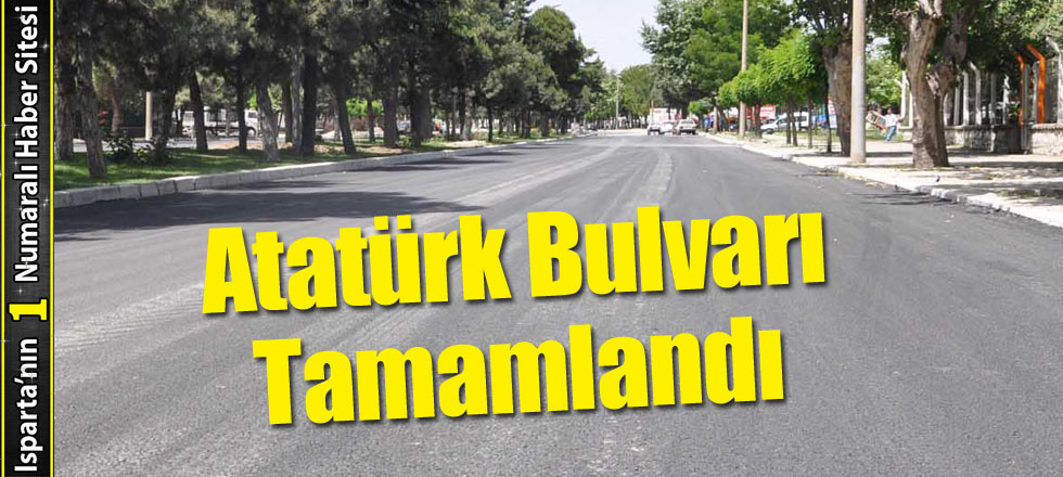 Atatürk Bulvarı Tamamlandı