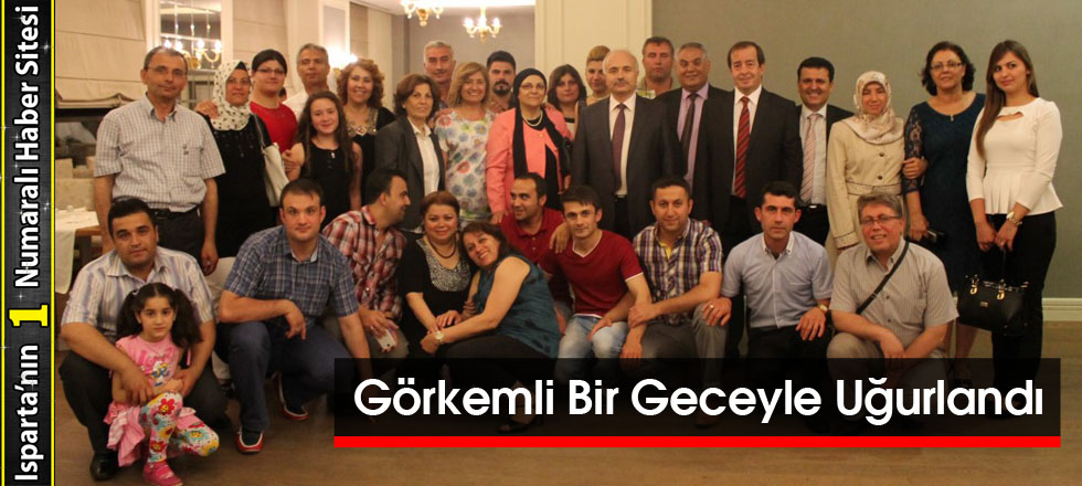 Görkemli Bir Geceyle Uğurlandı