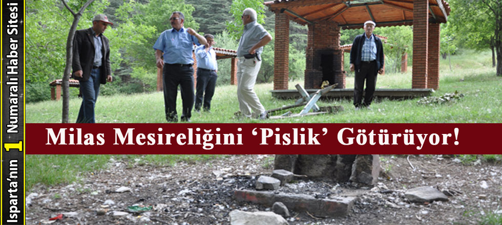 Milas Mesireliğini ‘Pislik’ Götürüyor!